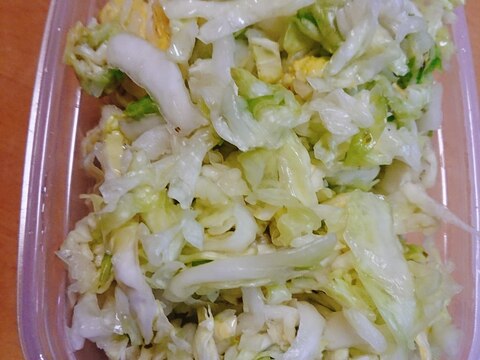塩揉み塩麹サラダ白菜
